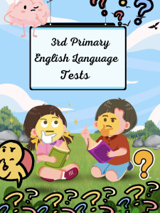 اختبارات في مادة اللغة الانجليزية سنة ثالثة ابتدائي 